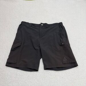 Gerry Mens Cargo Shorts Size 40 Dark Gray Stretch Ripstop Hiking Outdoor